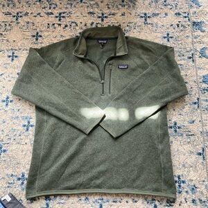 Patagonia Green Quarter-Zip Pullover